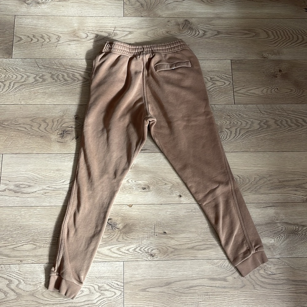 Nike skinny leg tan sweatpants - Picture 2 of 4